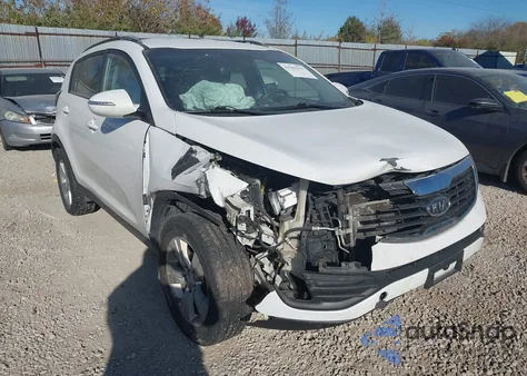 2011 Kia Sportage Lx from USA, damaged, VIN KNDPB3A22B7016916